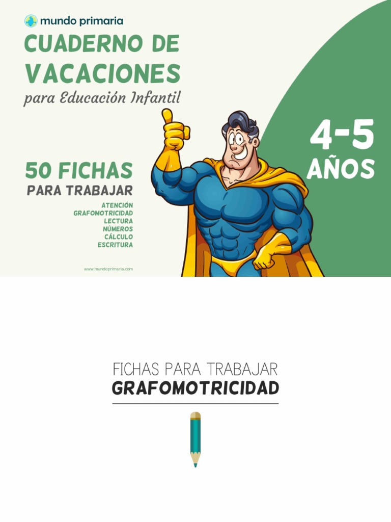 Cuaderno De Vacaciones Infantil 2 Pdf