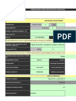 Formulario Solicitud Aval