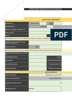 Formulario Solicitud Aval