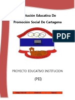 Institución Educativa de Promoción Social de Cartagena: Proyecto Educativo Institucion