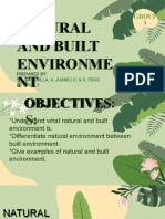 The Natural and Built Environment