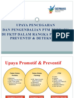 Promotif, Preventif, Deteksi Dini PTM