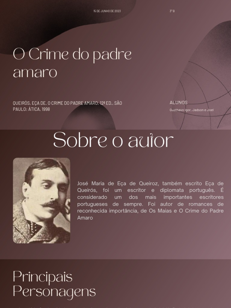O Crime Do Padre Amaro | PDF