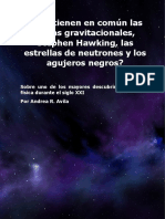 Ondas Gravitacionales, Estrellas de Neutrones y Agujeros Negros