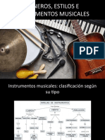 Géneros e Instrumentos Musicales