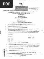 CSEC Mathematics Textbook | PDF | Teaching Methods & Materials