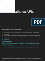 Diseño de APIs