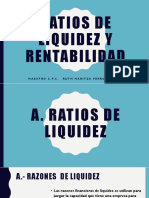 Ratios de Liquidez y Rentabilidad