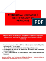 Atenc. Al Usuaio Ident. Pesonas