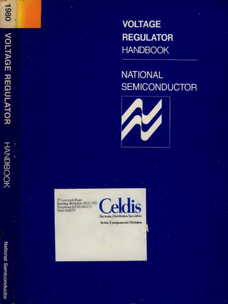 Voltage Regulator Handbook Guide | PDF