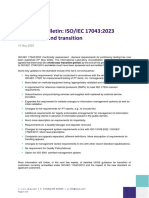 2023.05.10 Technical Bulletin ISO IEC 17043 2023 Publication and Transition