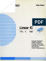 1990 Samsung Linear IC Vol 4 Voltage Regulators PWM Controllers