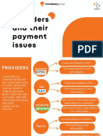 Providers and Their Payment Issues