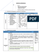 Sesiónde Aprendizaje Problemas de División Dos Cfras