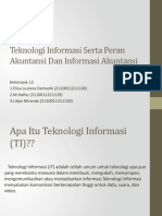 Teknologi Informasi Serta Peran Akuntansi Dan Informasi Akuntansi