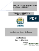 01 - Analista em Banco de Dados