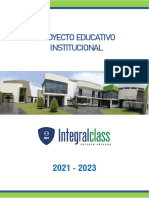 Proyecto Educativo Institucional 2021 - 2023