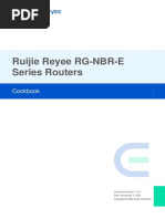 Ruijie+Reyee+RG NBR E+Series+Routers+Cookbook (V1.0)