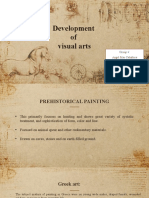 Development of Visual Arts