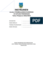 Instrumen Monev Numerasi