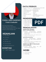 CV faisal andi sadewo