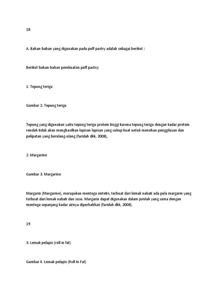 Puff Pastry | PDF