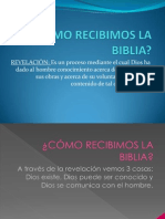 Bibliología I
