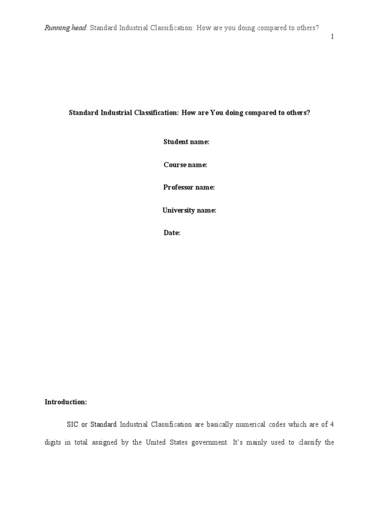 Edited PDF Standard Industrial Classification Business