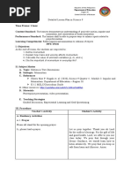 Detailed Lesson Plan Momentum 