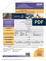 Print - Udyam Registration Certificate Maverick Convergence