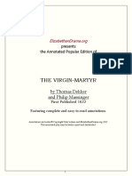 The Virgin Martyr Annotated