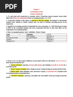 Transaction Analysis-Ch-1 Session 2, 3 4