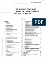 NIT 165 Code de Bonne Pratique Pour La Pose de Revêtements de So