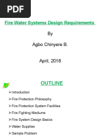 Fire Water Requirement Presentation