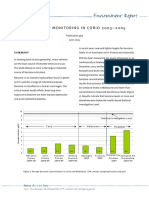 Benzene Air Monitoring in Corio 2003-2005: National Investigation Level