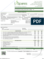 External Provider Evaluation Form