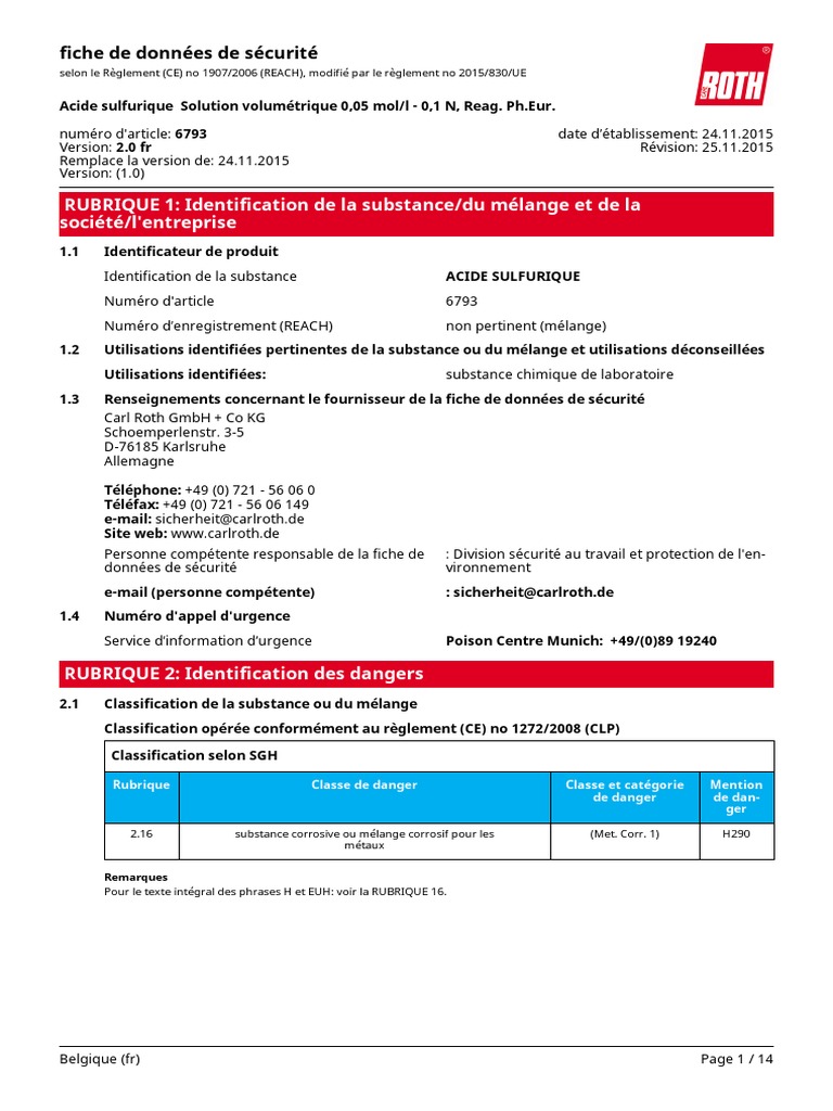 Acide Acétique Fiche Signalétique – YZFTE
