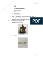 Experiment No. 8 Liquid Limit