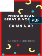 Bahan Ajar Pengukuran Berat Dan Volume