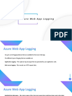 Azure Web App Logging