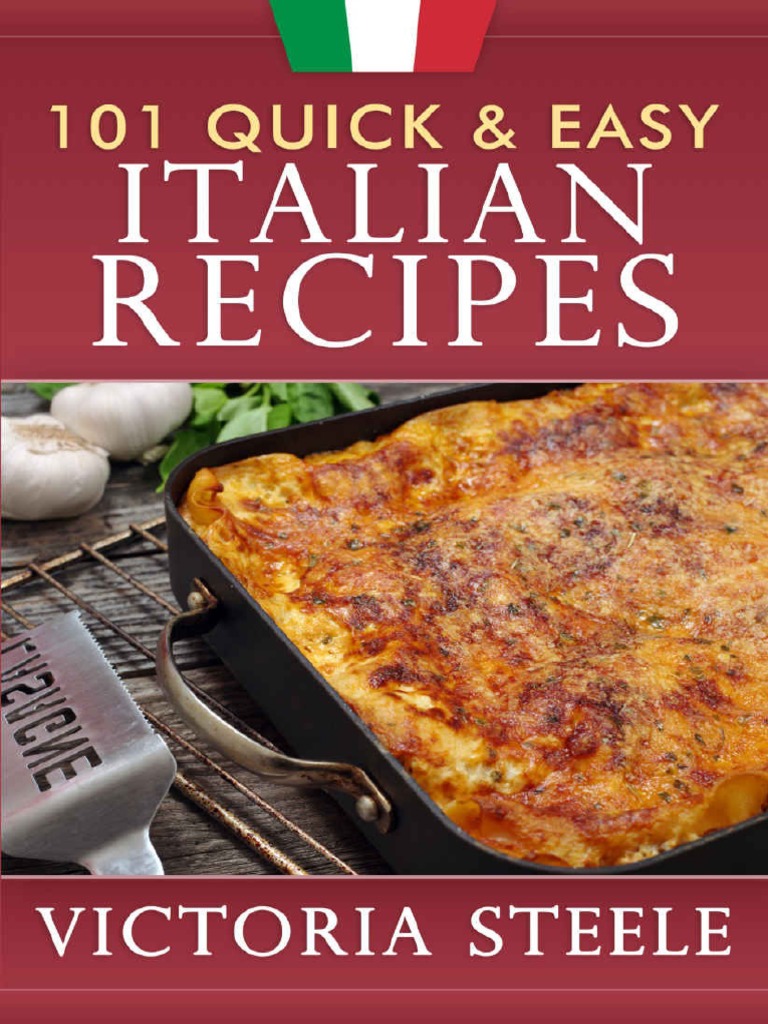 101 Quick Easy Italian Recipes PDF Italian Cuisine Pasta