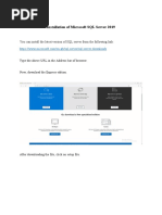 SQL Server 2019 - Tutorial