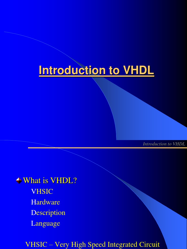 Vhdl Syntax Pdf – VHDL Quick Reference Card – DAWP