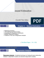 Chapter 5 - Demand Estimation - Farrukh Wazir Khan - Fall22
