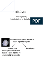 Bölüm3 (Kristal Yapı)