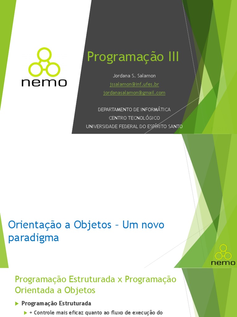 Slide 2 - Introdução A POO e Diagrama de Classes | PDF