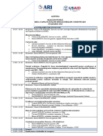 Agenda MR Fortificarea Capacit. Mediat. Comunitar 10.11.2022