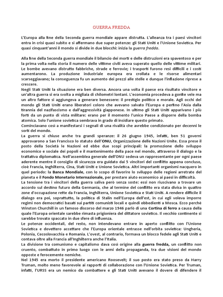 GUERRA FREDDA PDF