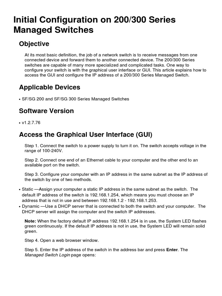 Qos Basic Mode Configuration On 300 Series Managed Switches – NQQA