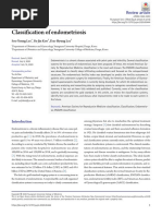 RASRM Endometriosis Classification | PDF | Fertility | Infertility
